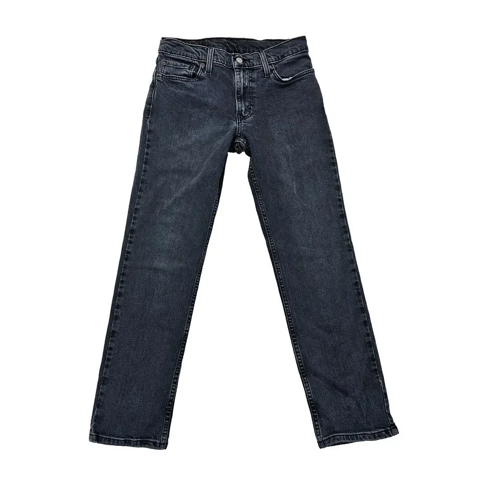 Levis 511 Jeans Men's 29 x 30 Blue Denim Straight Leg Slim Fit Dark Wash Stretch